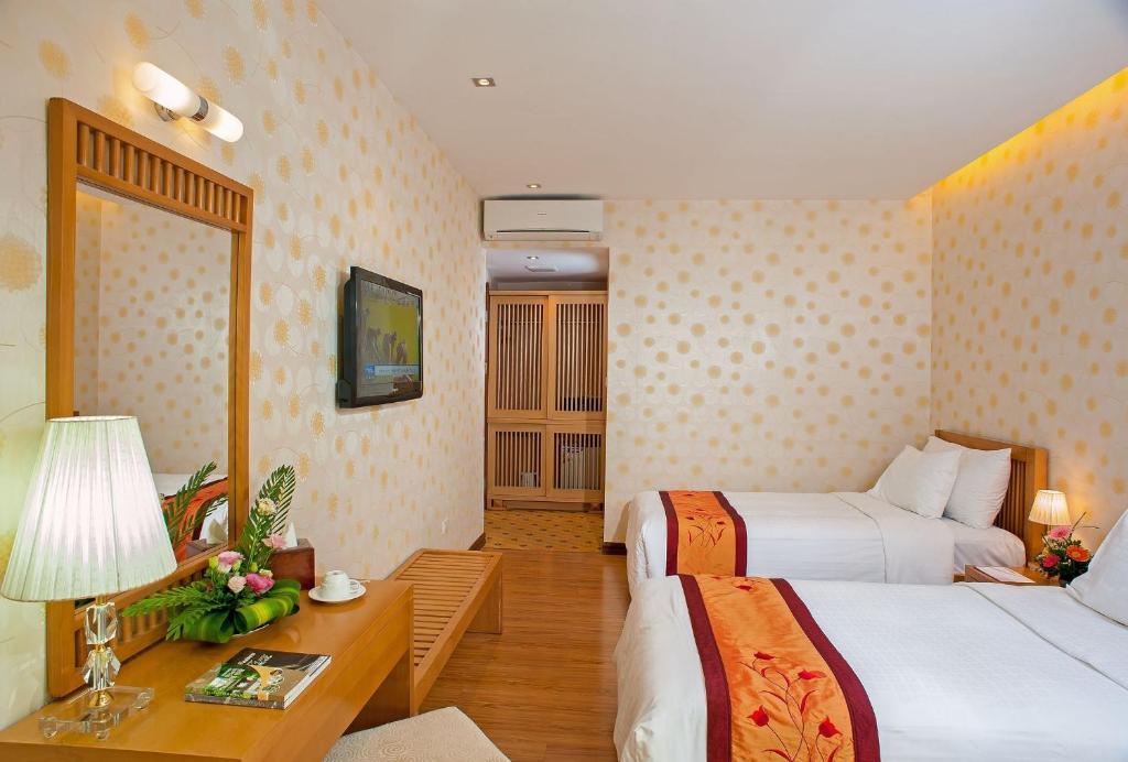 Tam Hotell Hanoi Rum bild